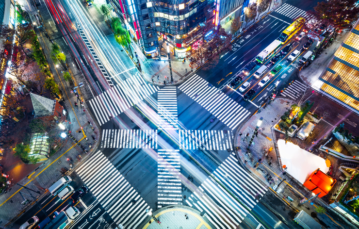 銀座の街並み